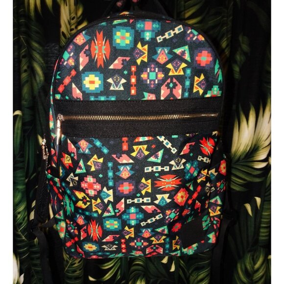 LuLaRoe Aztec Backpack Southwest style Western boho hippie - Picture 8 of 10